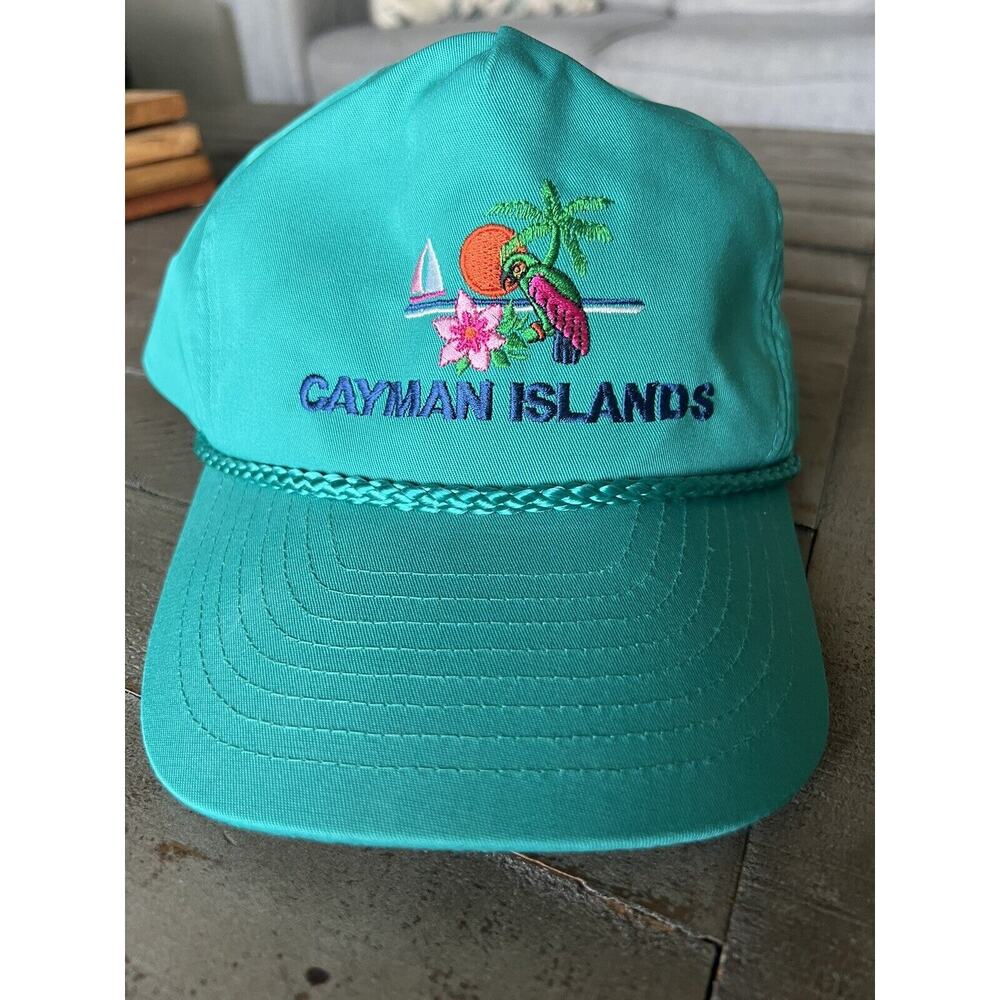 Vintage Snapback Hats Bahamas Cayman Islands Nissun Cap - Picture 5 of 7